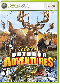 Cabela's Outdoor Adventures PAL Xbox 360 PAL box art